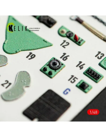 MC.200 - interior 3D decals for Italeri kit, 1/48 - Kelik K48163
