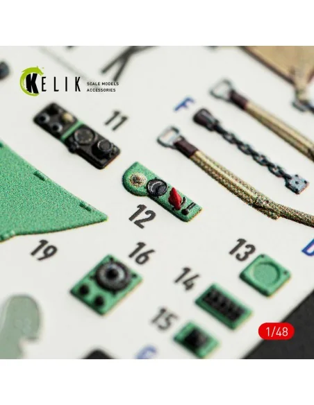 MC.200 - interior 3D decals for Italeri kit, 1/48 - Kelik K48163