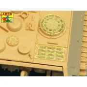 Grilles for Sd.Kfz.186 Jagdtiger, 1/48 - Aber Models 48 A30 Grilles for Sd.Kfz.186 Jagdtiger, 1/48 - Aber Models 48 A30