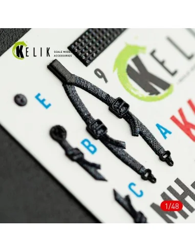 MH-6J Little Bird - interior 3D decals for ICM kit, 1/48 - Kelik K4...