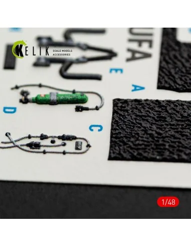 [NO_DESC] F-16I SUFA - interior 3D decals for GWH kit, 1/48 - Kelik...