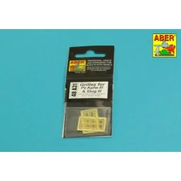 Grilles for Pz.Kpfw. III &Stug III, 1/48 - Aber Models 48 A31