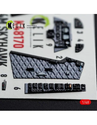 A-4M SKYHAWK - interior 3D decals for Hasegawa, 1/48 - Kelik K48170
