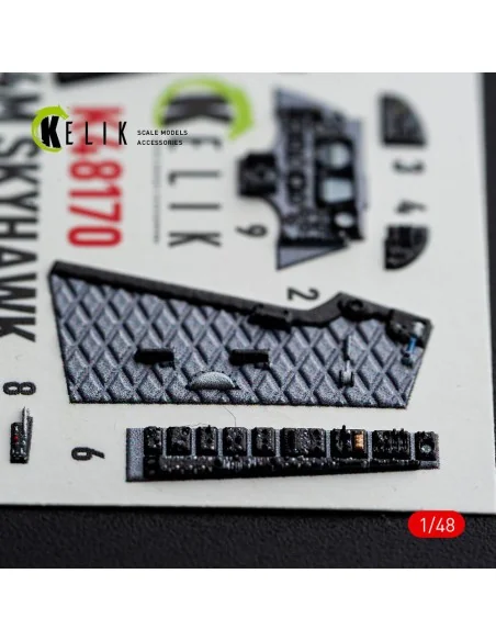 [NO_DESC] A-4M SKYHAWK - interior 3D decals for Hasegawa, 1/48 - Ke...