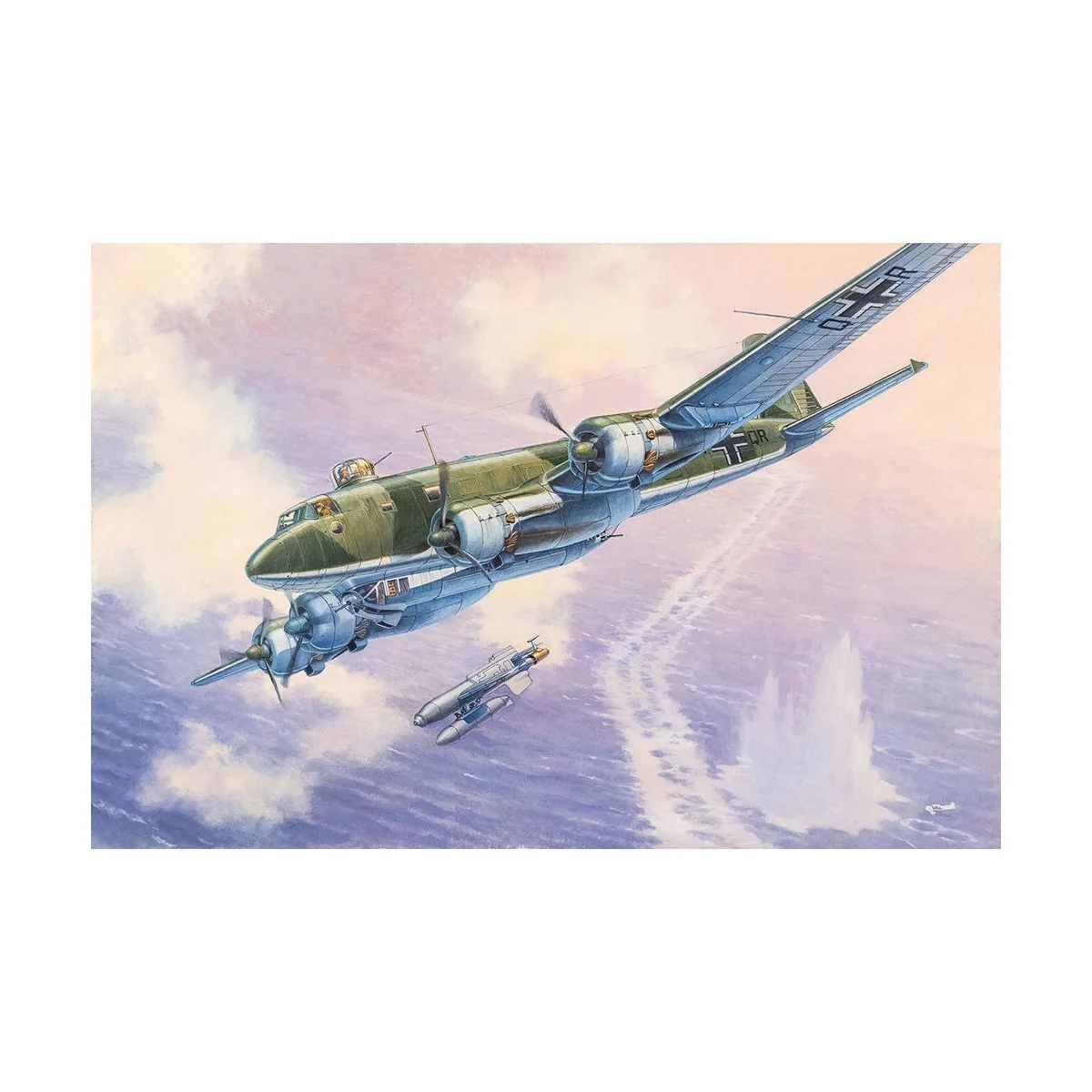 Focke-Wulf FW200C-6 Condor, 1/144 - Roden 340 Focke-Wulf FW200C-6 Condor, 1/144 - Roden 340