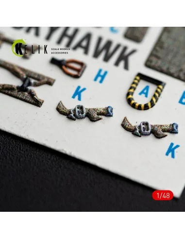 TA-4J SKYHAWK - interior 3D decals for Hasegawa, 1/48 - Kelik K48171