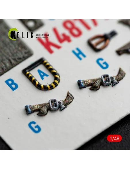TA-4J SKYHAWK - interior 3D decals for Hasegawa, 1/48 - Kelik K48171
