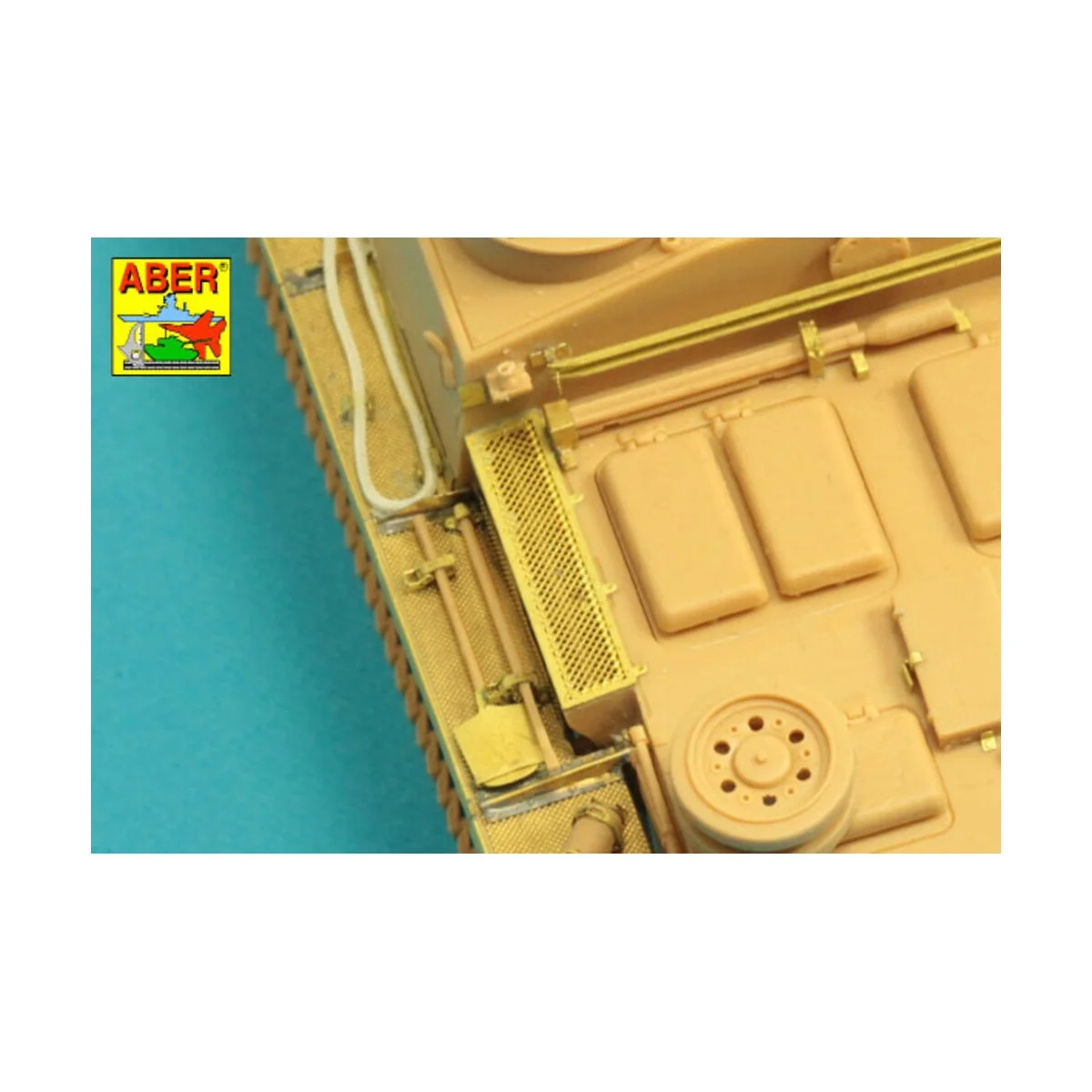 Grilles for Pz.Kpfw. III &Stug III, 1/48 - Aber Models 48 A31 Grilles for Pz.Kpfw. III &Stug III, 1/48 - Aber Models 48 A31