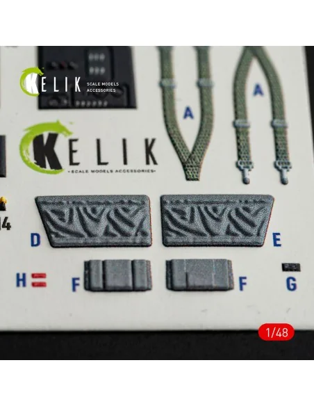 L-20A/U-6A - type 1 interior 3D decals for Dora Wings, 1/48 - Kelik...