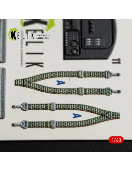 L-20A/U-6A - type 1 interior 3D decals for Dora Wings, 1/48 - Kelik...
