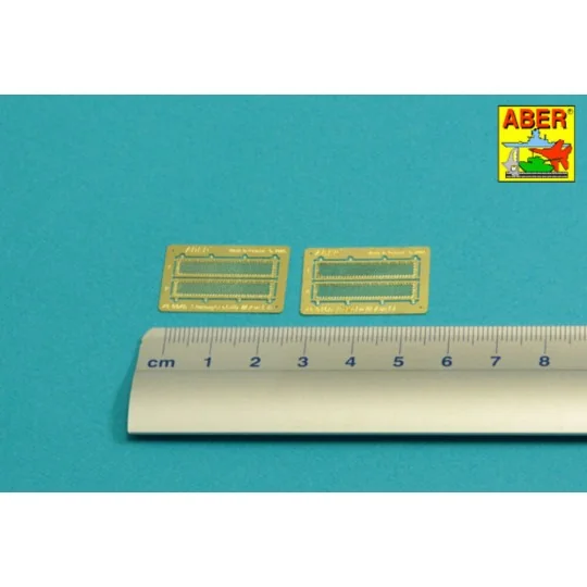 Grilles for Pz.Kpfw. III &Stug III, 1/48 - Aber Models 48 A31 Grilles for Pz.Kpfw. III &Stug III, 1/48 - Aber Models 48 A31