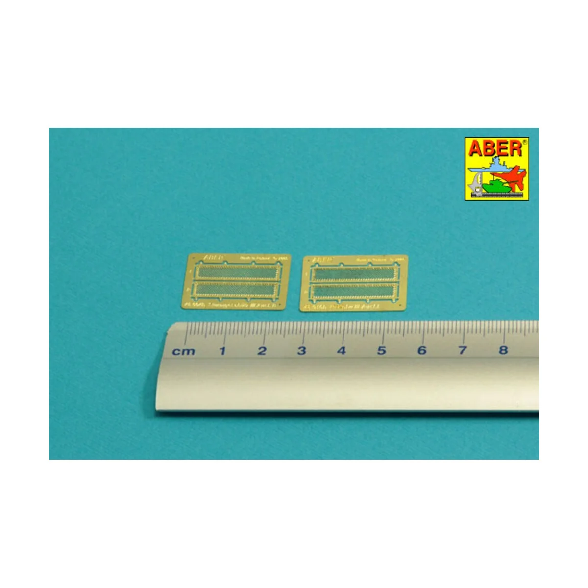 Grilles for Pz.Kpfw. III &Stug III, 1/48 - Aber Models 48 A31 Grilles for Pz.Kpfw. III &Stug III, 1/48 - Aber Models 48 A31