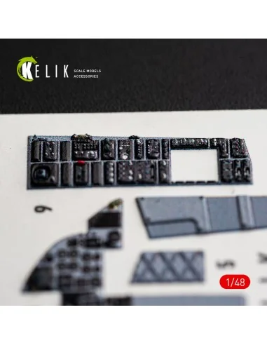 F-15C (Late) - interior 3D decals for Hasegawa, 1/48 - Kelik K48176