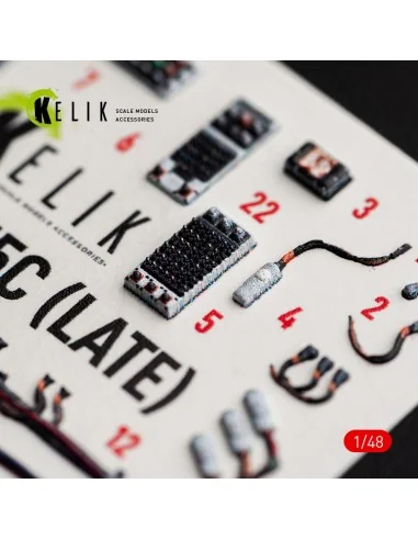 F-15C (Late) - interior 3D decals for Hasegawa, 1/48 - Kelik K48176