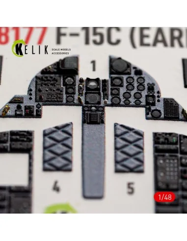 [NO_DESC] F-15C (Early) - interior 3D decals for Hasegawa, 1/48 - K...