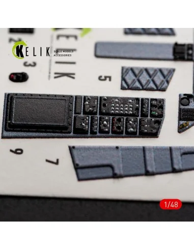 F-15C (Early) - interior 3D decals for Hasegawa, 1/48 - Kelik K48177