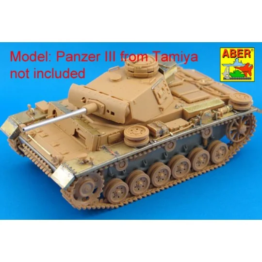 Grilles for Pz.Kpfw. III &Stug III, 1/48 - Aber Models 48 A31 Grilles for Pz.Kpfw. III &Stug III, 1/48 - Aber Models 48 A31