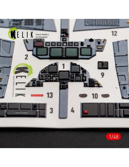 F-15E (Early) - interior 3D decals for Hasegawa, 1/48 - Kelik K48178