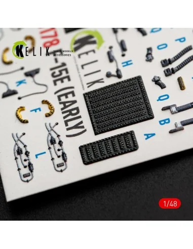 F-15E (Early) - interior 3D decals for Hasegawa, 1/48 - Kelik K48178