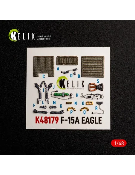 F-15A - interior 3D decals for Hasegawa, 1/48 - Kelik K48179