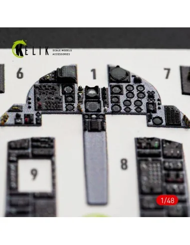 F-15A - interior 3D decals for Hasegawa, 1/48 - Kelik K48179