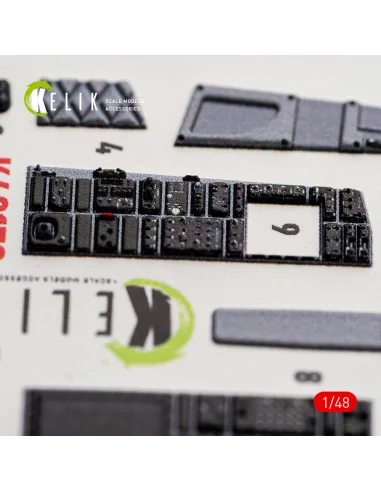 F-15A - interior 3D decals for Hasegawa, 1/48 - Kelik K48179
