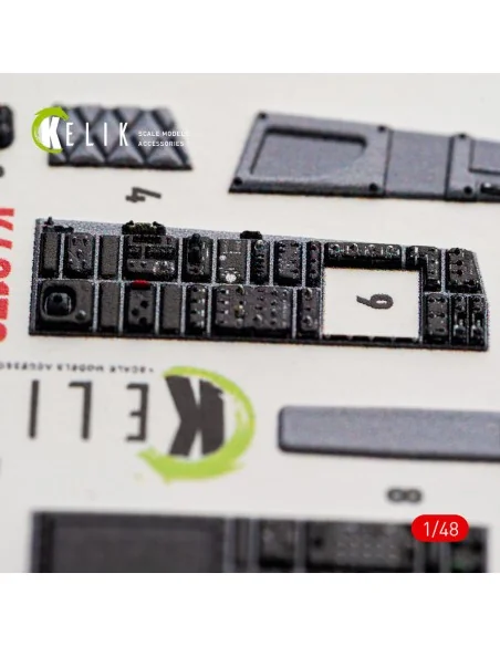[NO_DESC] F-15A - interior 3D decals for Hasegawa, 1/48 - Kelik K48179