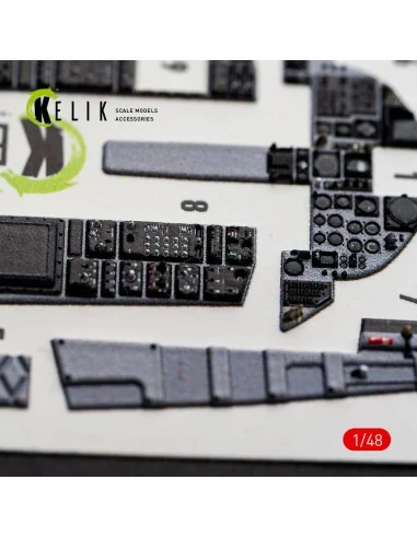[NO_DESC] F-15A - interior 3D decals for Hasegawa, 1/48 - Kelik K48179