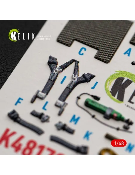 [NO_DESC] F-15A - interior 3D decals for Hasegawa, 1/48 - Kelik K48179