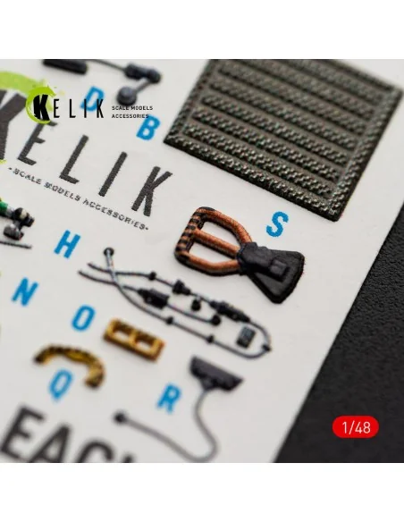 F-15A - interior 3D decals for Hasegawa, 1/48 - Kelik K48179