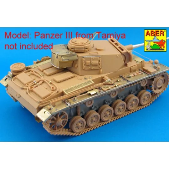 Grilles for Pz.Kpfw. III &Stug III, 1/48 - Aber Models 48 A31 Grilles for Pz.Kpfw. III &Stug III, 1/48 - Aber Models 48 A31
