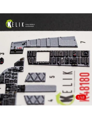 F-15J (Early) - interior 3D decals for Hasegawa, 1/48 - Kelik K48180