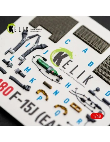 [NO_DESC] F-15J (Early) - interior 3D decals for Hasegawa, 1/48 - K...