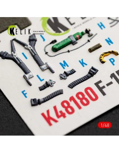 F-15J (Early) - interior 3D decals for Hasegawa, 1/48 - Kelik K48180