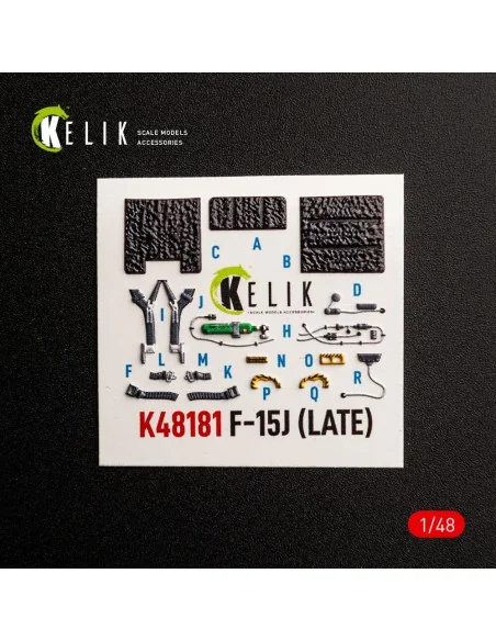 [NO_DESC] F-15J (Late) - interior 3D decals for Hasegawa, 1/48 - Ke...