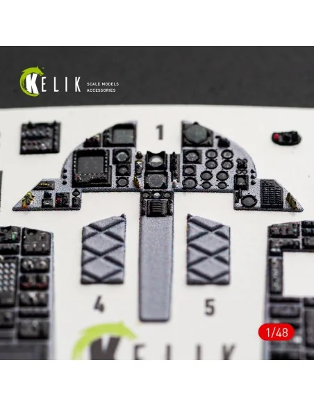 F-15J (Late) - interior 3D decals for Hasegawa, 1/48 - Kelik K48181