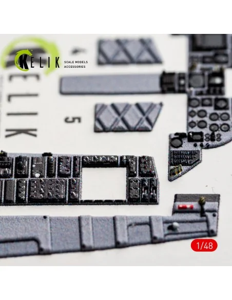 [NO_DESC] F-15J (Late) - interior 3D decals for Hasegawa, 1/48 - Ke...