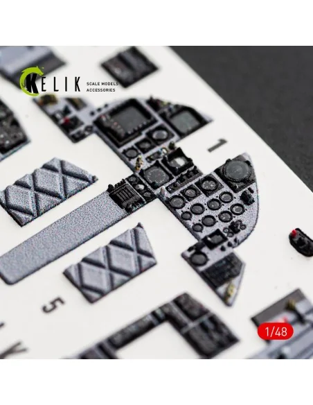 F-15J (Late) - interior 3D decals for Hasegawa, 1/48 - Kelik K48181