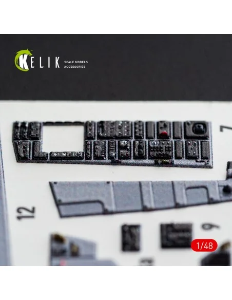 F-15DJ Eagle - interior 3D decals for Hasegawa, 1/48 - Kelik K48182
