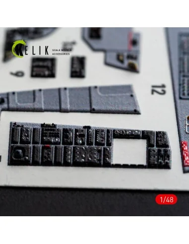 F-15DJ Eagle - interior 3D decals for Hasegawa, 1/48 - Kelik K48182