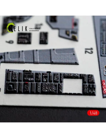 F-15DJ Eagle - interior 3D decals for Hasegawa, 1/48 - Kelik K48182