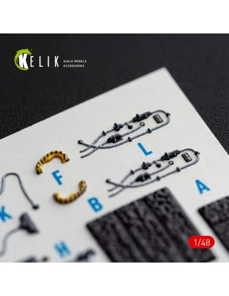 F-15DJ Eagle - interior 3D decals for Hasegawa, 1/48 - Kelik K48182