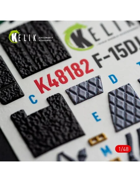 [NO_DESC] F-15DJ Eagle - interior 3D decals for Hasegawa, 1/48 - Ke...