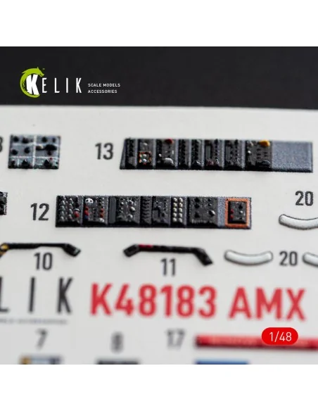[NO_DESC] AMX - interior 3D decals for Hobby Boss, 1/48 - Kelik K48183