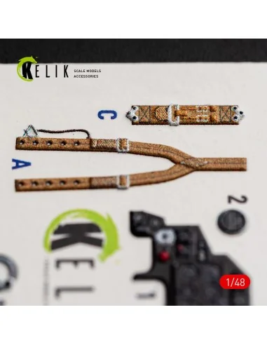 Defiant F1 - interior 3D decals for Trumpeter, 1/48 - Kelik K48184