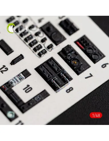 Defiant F1 - interior 3D decals for Trumpeter, 1/48 - Kelik K48184