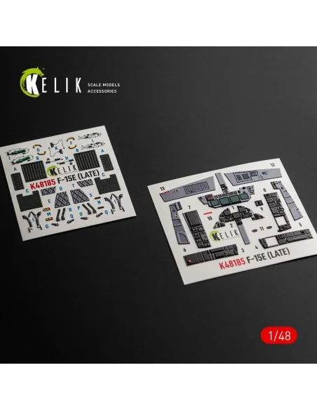 F-15E (Late) - interior 3D decals for Hasegawa, 1/48 - Kelik K48185