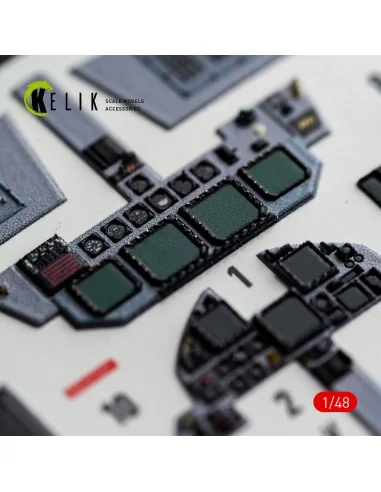 F-15E (Late) - interior 3D decals for Hasegawa, 1/48 - Kelik K48185