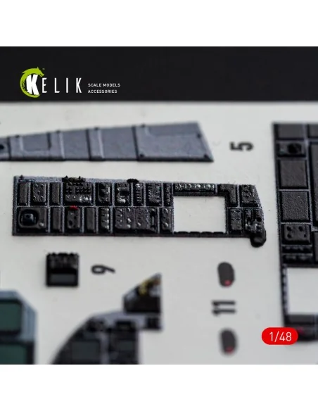 F-15E (Late) - interior 3D decals for Hasegawa, 1/48 - Kelik K48185