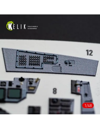 F-15E (Late) - interior 3D decals for Hasegawa, 1/48 - Kelik K48185